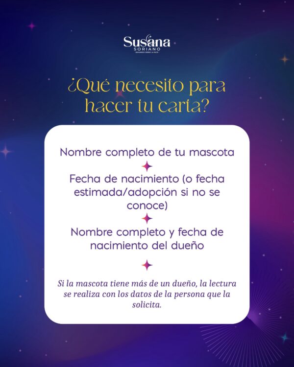 Carta númerologica para tu mascota - Image 4